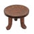 Vintage Luo stool from Central Africa area. Simple modern design with three bent legs and round stool top. Wonderful as a...