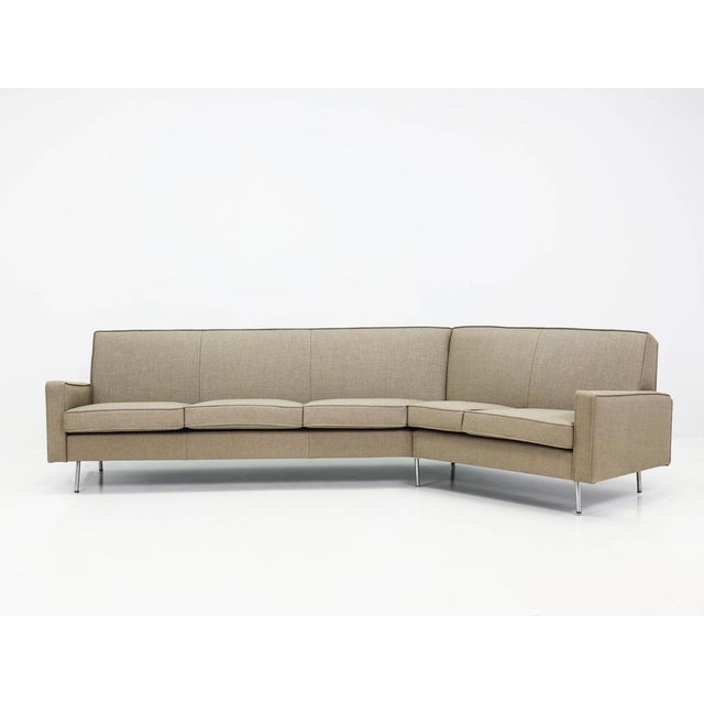 Large Model 28 BC 5-Seater Corner Sofa by Florence Knoll Bassett for Knoll Inc. / Knoll International, USA, 1949 For Sale - Image 10 of 10