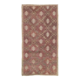 Galerie Shabab Collection Mid-20th Century Turkish Anatolian Throw Rug For Sale