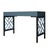 Chippendale Writing Desk - Regatta Blue For Sale In West Palm - Image 6 of 9