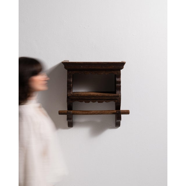 18th Century France Chocolate Oak Bookcase For Sale - Image 10 of 15