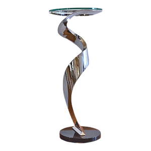 Pedestal Side Table