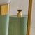 1950s 1950s Italian Six-Arm Pale Green Sconce with Opaline Glass For Sale - Image 5 of 9