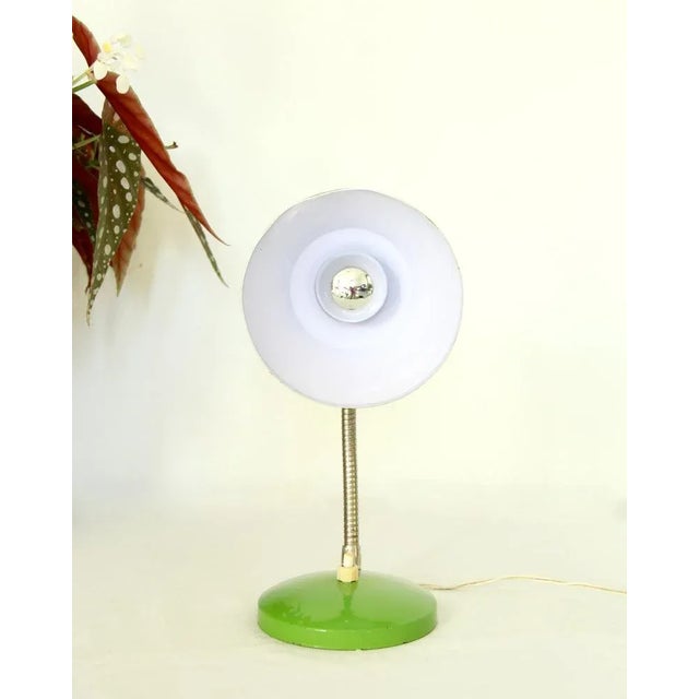 Verdino is an eclectic mid-century lamp designed and produced in Italy in the mid 50s. The lamp comes in a bright green...