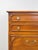 Mid 20th Century Mid 20th Century Ficks Reed Faux Bamboo Lingerie Chest Eight Drawers Brass Hollywood Regency For Sale - Image 5 of 11