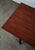 1960s Mid Century Danish Modern Coffee Table Solid Teak Denmark Surfboard Shelf For Sale - Image 4 of 10