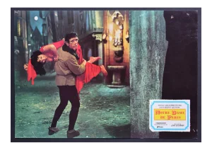 Notre Dame De Paris Original Lobby Card of the Movie, France/Italy, 1956