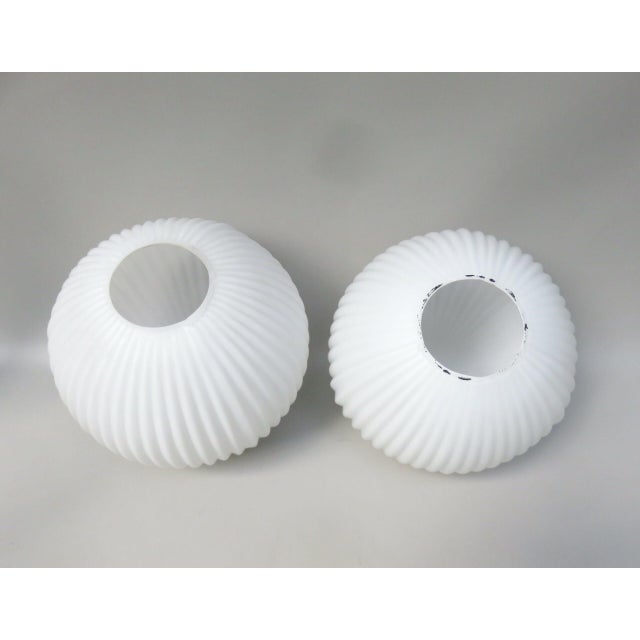 Large Space Age Table Lamps in Tempe, Wood, Aluminum & Glass from Temde, 1970s, Set of 2 For Sale - Image 10 of 18