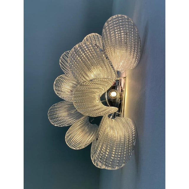 Murano Glass Wall Sconces by Simoeng, Set of 2 For Sale - Image 8 of 13