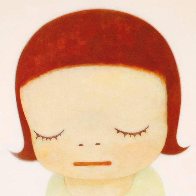 Contemporary Nara Yoshitomo, In The Milky Lake Thinking One, Offset Lithograph, 2011 For Sale - Image 3 of 7