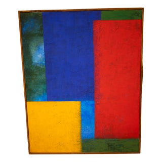 J.B. Cruz, Abstract Composition, 2000, Oil on Canvas For Sale