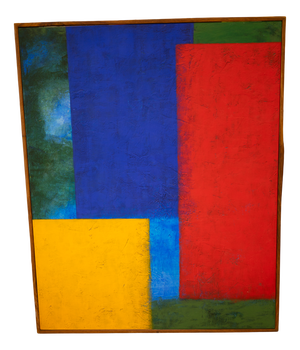 J.B. Cruz, Abstract Composition, 2000, Oil on Canvas