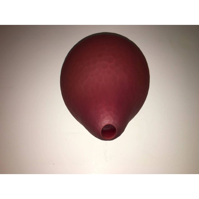 Thomas Blank, Masterpiece Swiss Contemporary Blown Faceted Cut Glass Sculpture Vase 2001 For Sale In Miami - Image 6 of 10