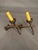French 1890s French Iron Wall Sconces - Pair For Sale - Image 3 of 11