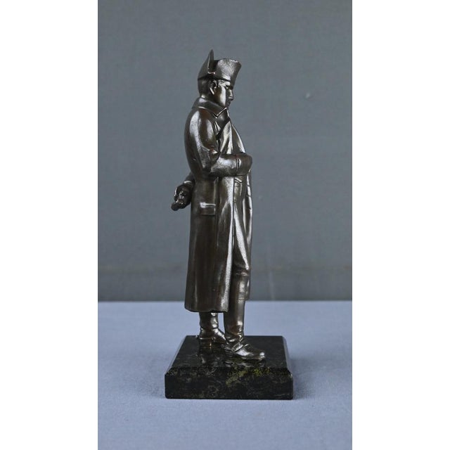 Statue of Napoleon Bonaparte, Early 20th Century, Bronze For Sale - Image 9 of 18