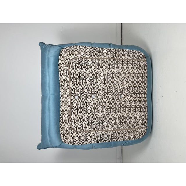 This Togo has been reupholstered with new foam and high-quality new fabric, keeping its inner structure giving the item...