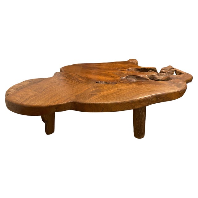 Andrianna Shamaris Organic Teak Root Coffee Table For Sale In New York - Image 6 of 18