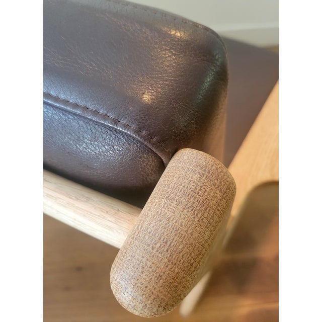 Model 265 Armchair in Oak and Leather by Hans J. Wegner for Getama, 1980s For Sale - Image 13 of 17