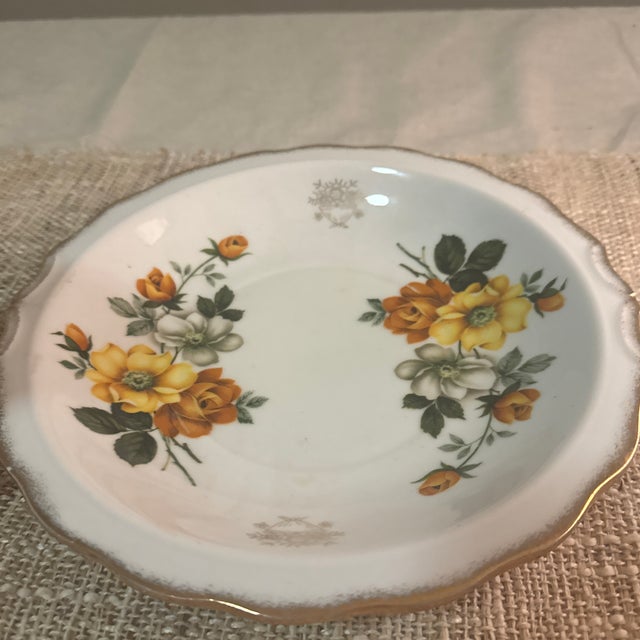 Pitcher -- Vintage Floral Water Pitcher and Basin For Sale In New Orleans - Image 6 of 7