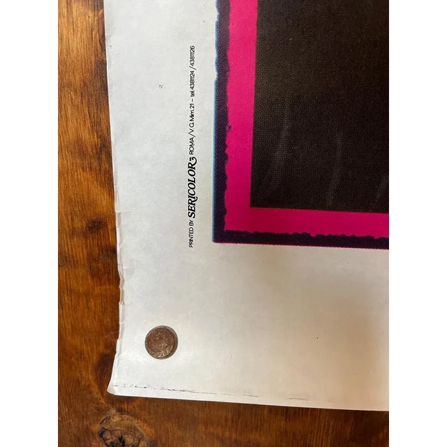 Paper Italian Chinatown Film Poster, 1975 For Sale - Image 7 of 9