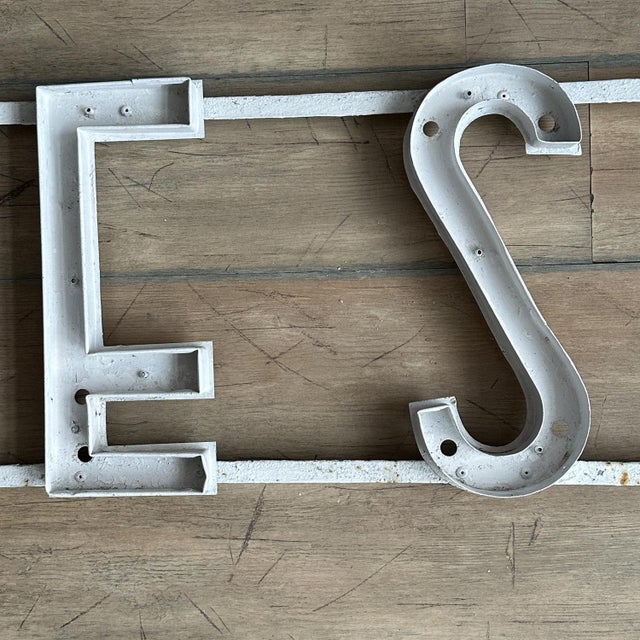 Blue Large Espresso Advertisement Sign in Acrylic Glass and Metal, 1950s For Sale - Image 8 of 18