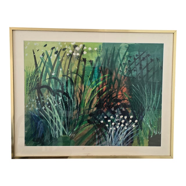 Late 20th Century Abstract Botanical Study For Sale