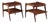 Pair of Two-Tier Side Tables by Gio Ponti for Singer & Sons For Sale