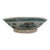 Chinese Nyonya Porcelain Butterfly & Flower Enamel Bowl With Turquoise Center For Sale