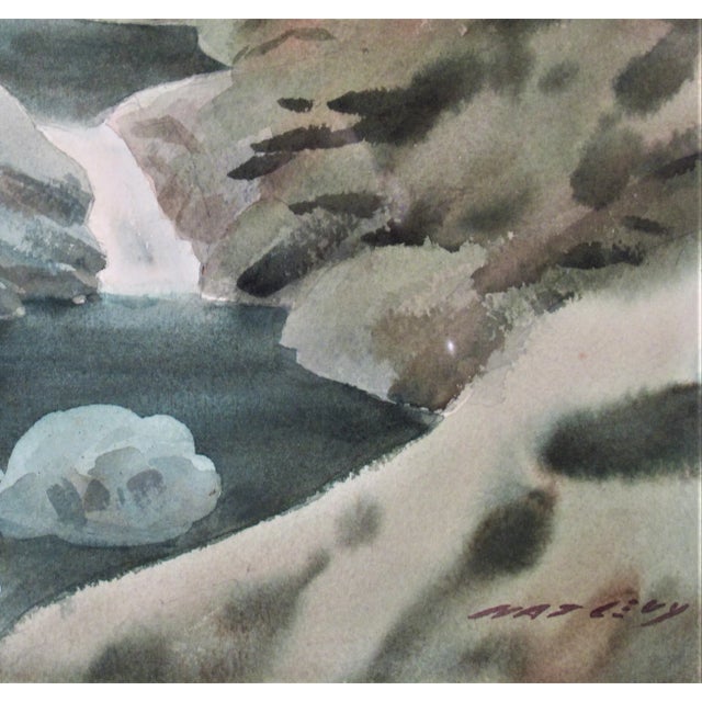 1950s Nat Levy, Taking a Rest, Circa 1950 For Sale - Image 5 of 7