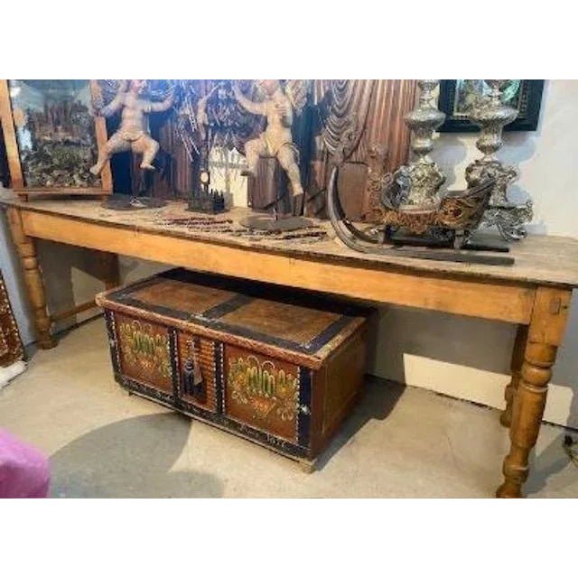Deidre Late 19th Century Spanish Santa Fe Style Table For Sale - Image 9 of 9
