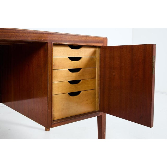 1950s Mid-Century Scandinavian Modern Desk, 1950s For Sale - Image 5 of 10
