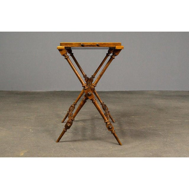 Gründerzeit Tray Table, Late 19th Century For Sale - Image 9 of 18