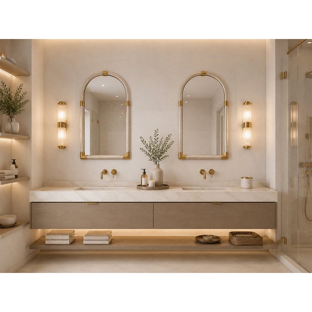 Glass Giove Murano Glass Mirror by Fratelli Tosi For Sale - Image 7 of 14