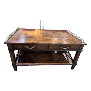 Theodore Alexander Althrop Admirality Coffee Table For Sale