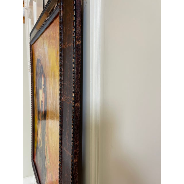 Yellow Sonia Gold Portrait of Amy Winehouse "I Know I'm No Good" For Sale - Image 8 of 12