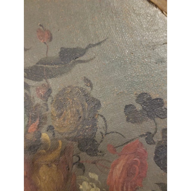 18th Century Italian Floral Painting For Sale In San Antonio - Image 6 of 12