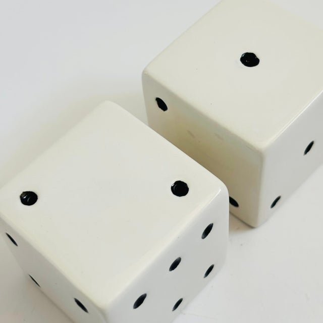 Vintage Dice Salt and Pepper Shakers For Sale In San Francisco - Image 6 of 8