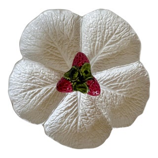 Cabbage and Strawberry Serving Platter Designed by Jay Willfred for Andrea of Sadek For Sale