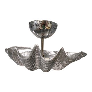 Silver At the Sea Pendant Light For Sale