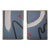 Contemporary Margot Sinclair Framed Abstracts, a Pair For Sale
