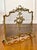 20th Century Louis XVI Style Brass Fireplace Screen For Sale - Image 12 of 12