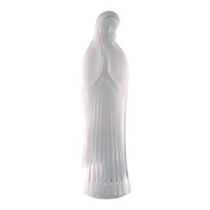 Vintage Signed Lalique French Crystal Madonna Figurine