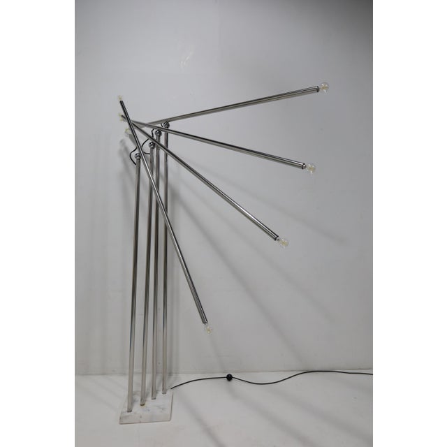 Mid-Century Modern Monumental 'Giraffa' Floor Lamp by Sergio Moscheni for Selenova For Sale - Image 3 of 11
