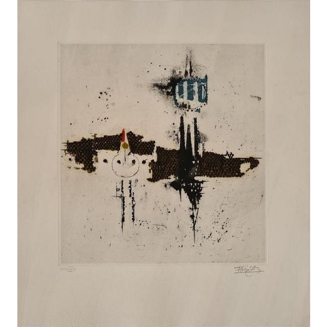 Johnny Friedlaender, Untitled, 20th Century, Engraving For Sale - Image 4 of 4