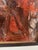 Manner of Peter Coviello, Large Red Abstract, Oil Painting For Sale - Image 13 of 14