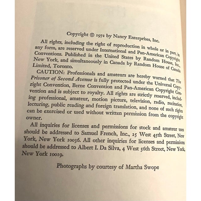 White Vintage 1970s Neil Simon Playbooks - Set of 5 For Sale - Image 8 of 11