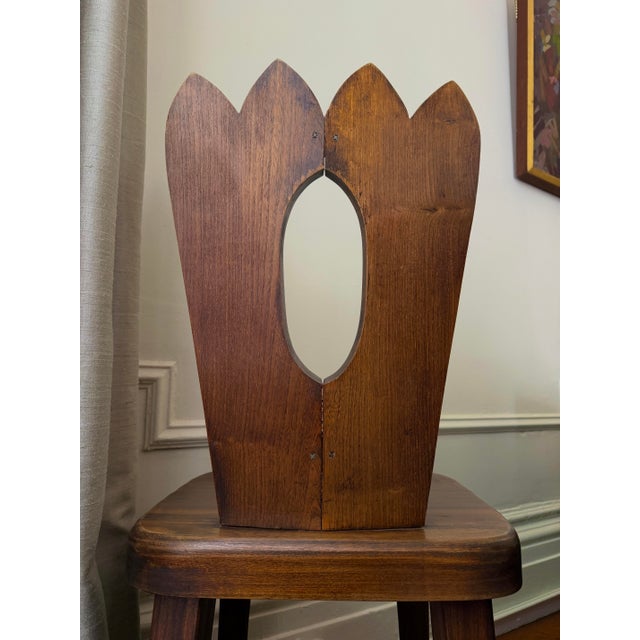 Wood Set of Four Mid 20th Century Olavi Hanninen Atributed Crown Chairs For Sale - Image 7 of 11