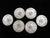 Beautiful Dresden Schumann Bavaria bowl set of 6. I believe these are small fruit or dessert bowls. White porcelain with...