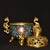 Turquoise Vintage Cloisonne Enamel Incense Burner – 9.8" Gilt Dragon Censer With Pierced Lid For Sale - Image 8 of 9