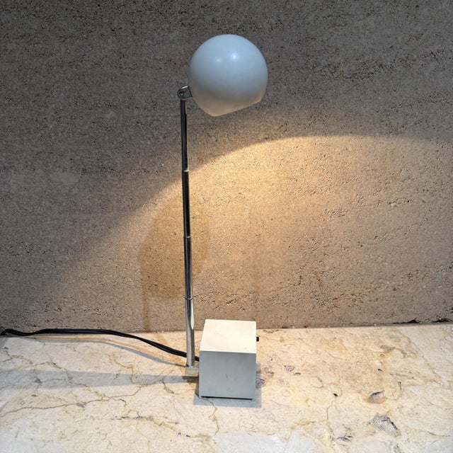 For your consideration, a vintage Lytegem desk telescoping task lamp designed by Michael Lax for Lightolier. USA circa the...